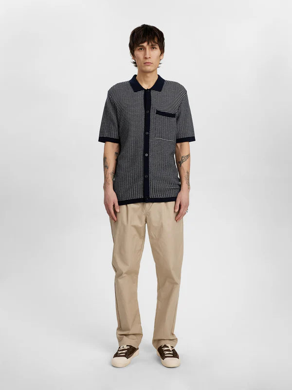 CARDIGAN POLO IN MAGLIA - ANERKJENDT