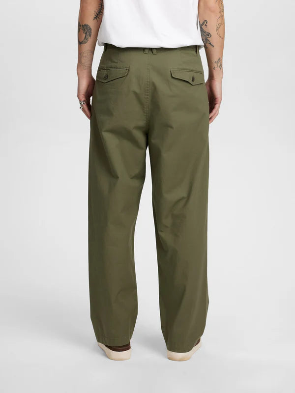 PANTALONI CON PIEGA IN COTONE AKJAKOB - ANERKJENDT