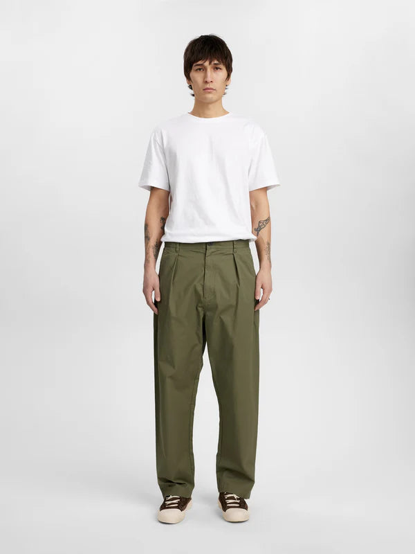 PANTALONI CON PIEGA IN COTONE AKJAKOB - ANERKJENDT