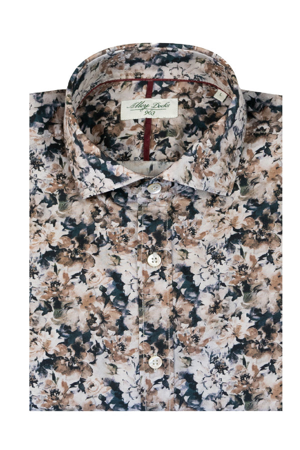 CAMICIA COLLO FRANCESE MULTICOLOR - ALLEY DOCKS