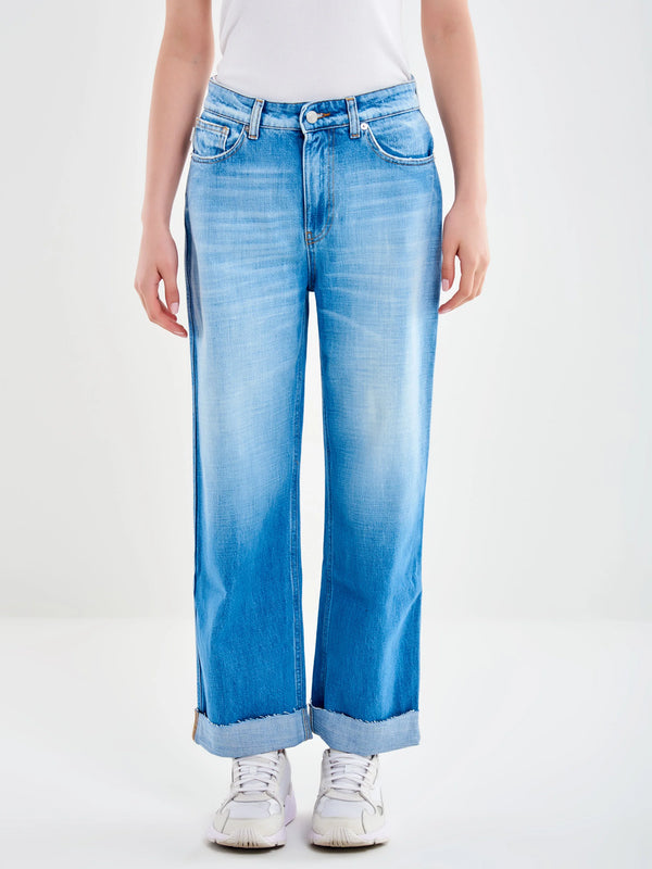 JEANS ICON KATE FONDO TAGLIO VIVO - VICOLO