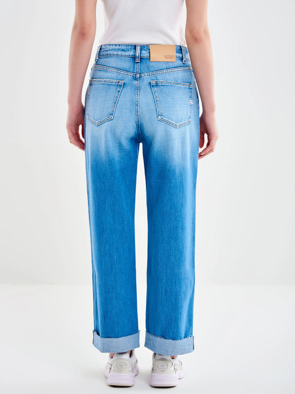 JEANS ICON KATE FONDO TAGLIO VIVO - VICOLO