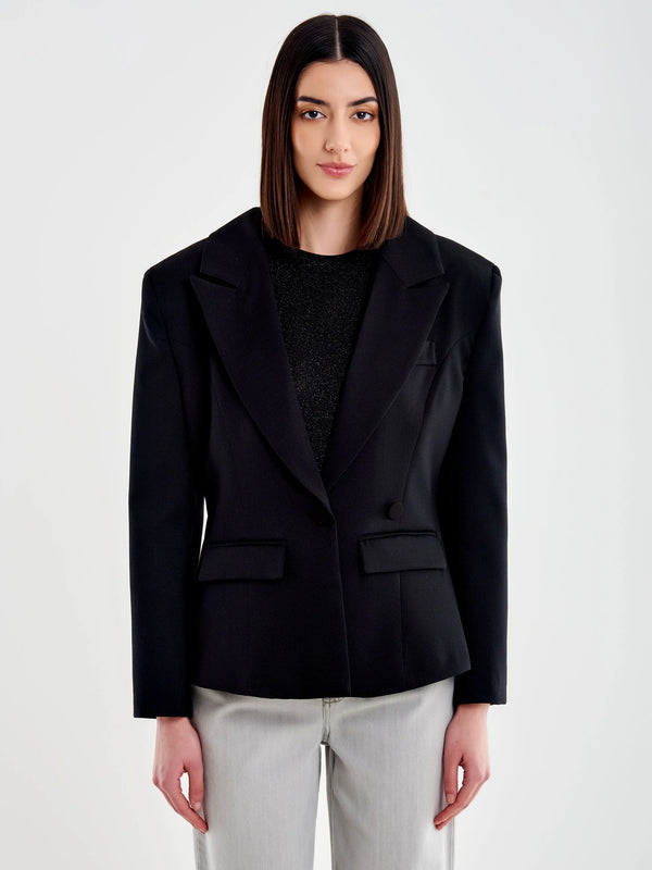 BLAZER SPALLE OVER AVVITATO - VICOLO