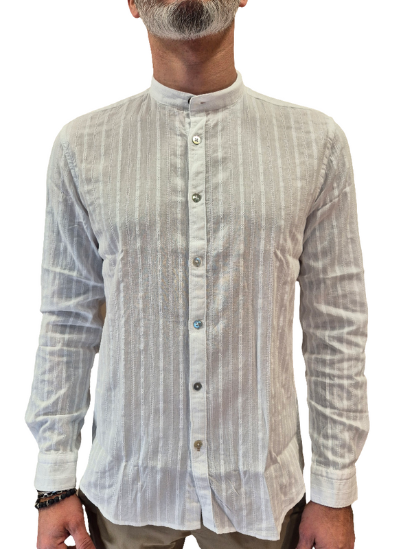 CAMICIA COREANA JACQUARD - ALLEY DOCKS
