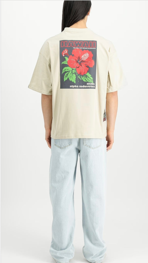 T-SHIRT ALOHA FLOWER - ALPHA