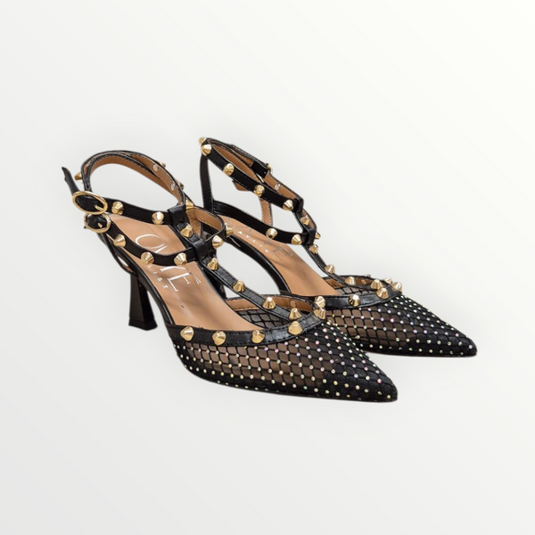 SLINGBACK MICRO STRASS - OVYE'