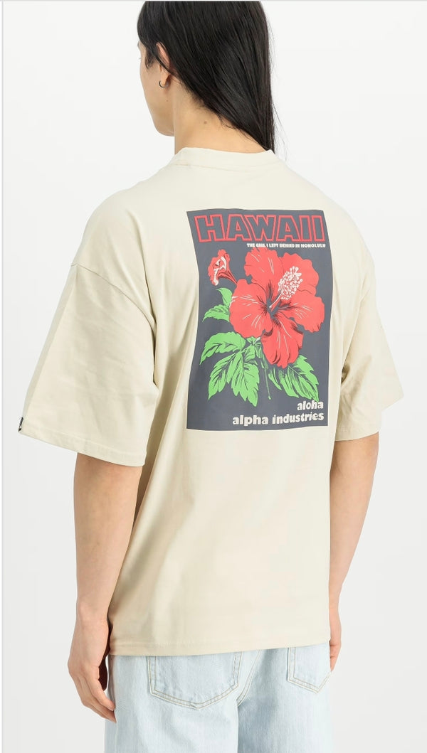 T-SHIRT ALOHA FLOWER - ALPHA