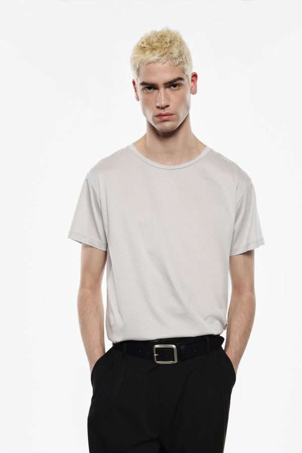 T-SHIRT FLUIDA COLLO TONDO - IMPERIAL