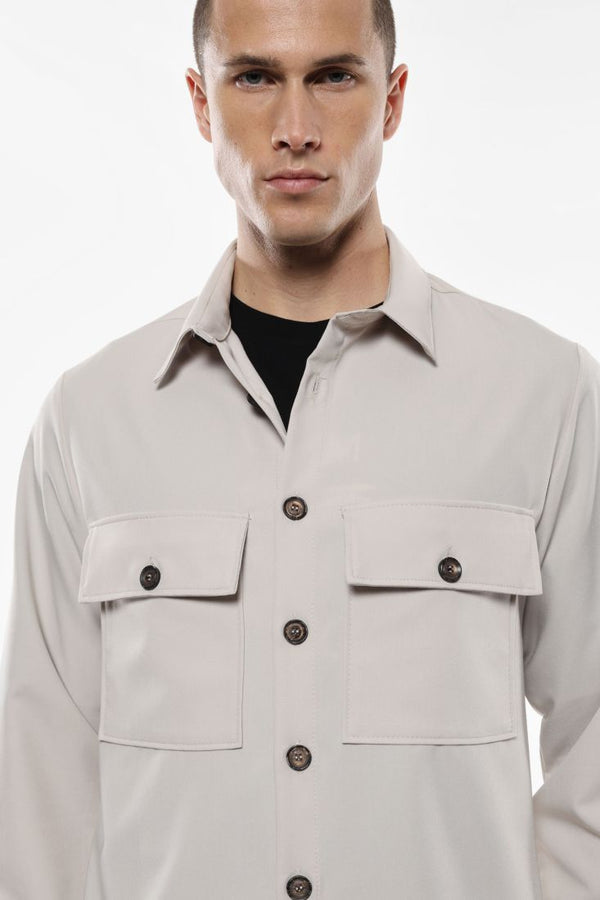 CAMICIA CON TASCHE E COLLETTO CLASSICO - IMPERIAL