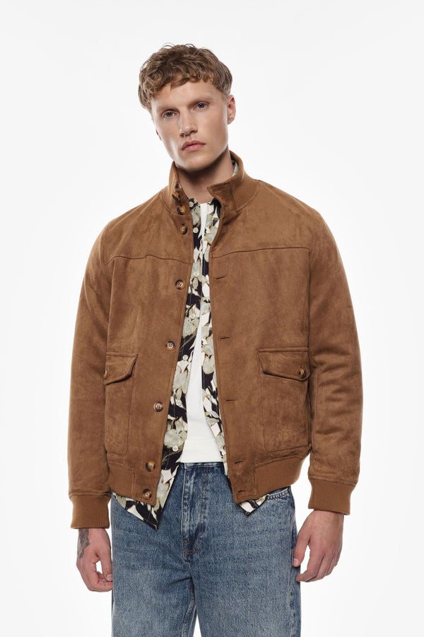 GIACCA BOMBER CON BOTTONI E TASCHE - IMPERIAL