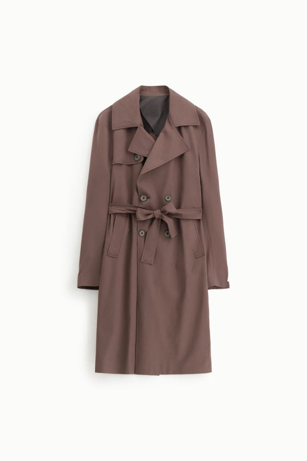 TRENCH LUNGO CON DOPPIA ABBOTTONATURA - IMPERIAL