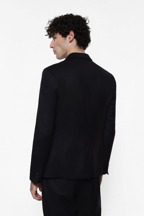 BLAZER MONOPETTO CON TASCHE A PATTINA - IMPERIAL