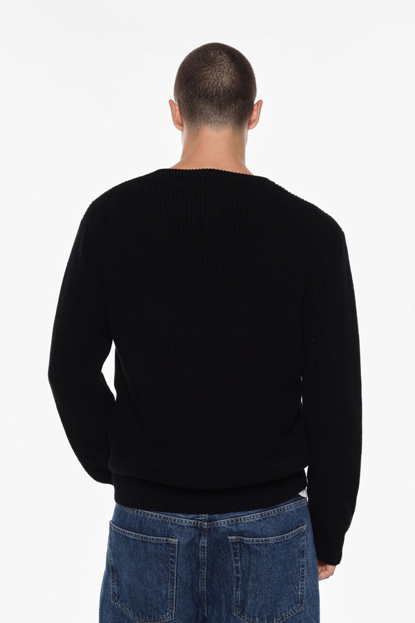 MAGLIONE CON MANICHE LUNGHE SOBRIE - IMPERIAL