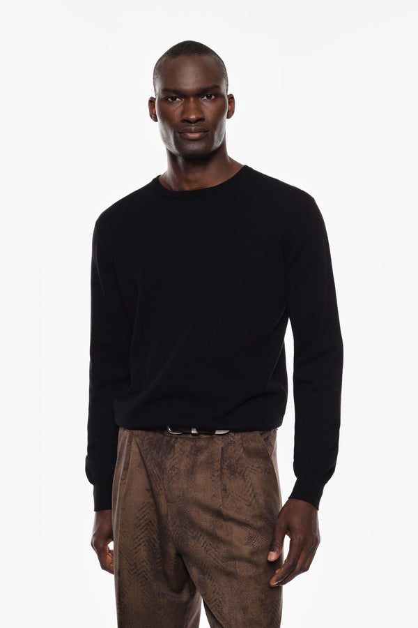 MAGLIONE CON MANICHE LUNGHE SOBRIE - IMPERIAL
