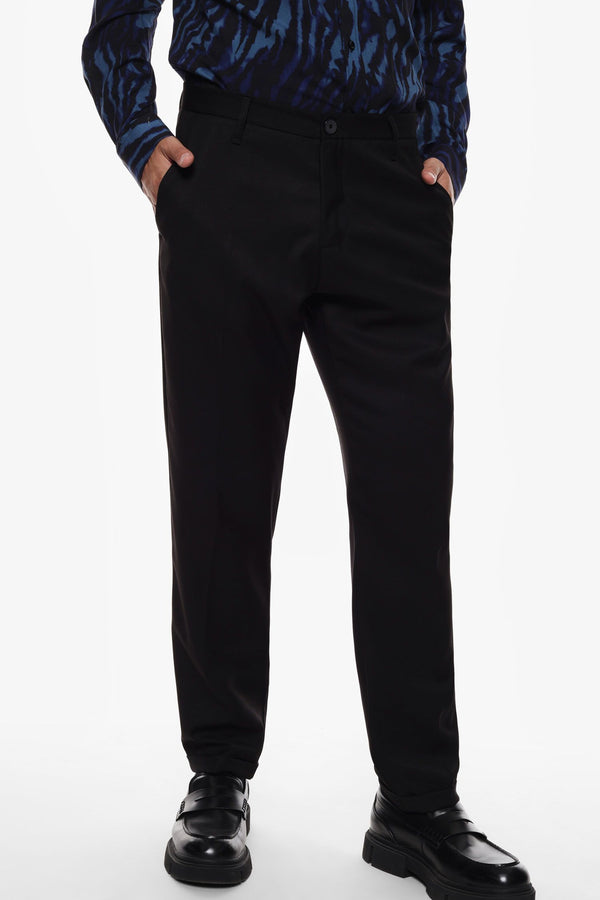 PANTALONI REGULAR FIT TINTA UNITA - IMPERIAL