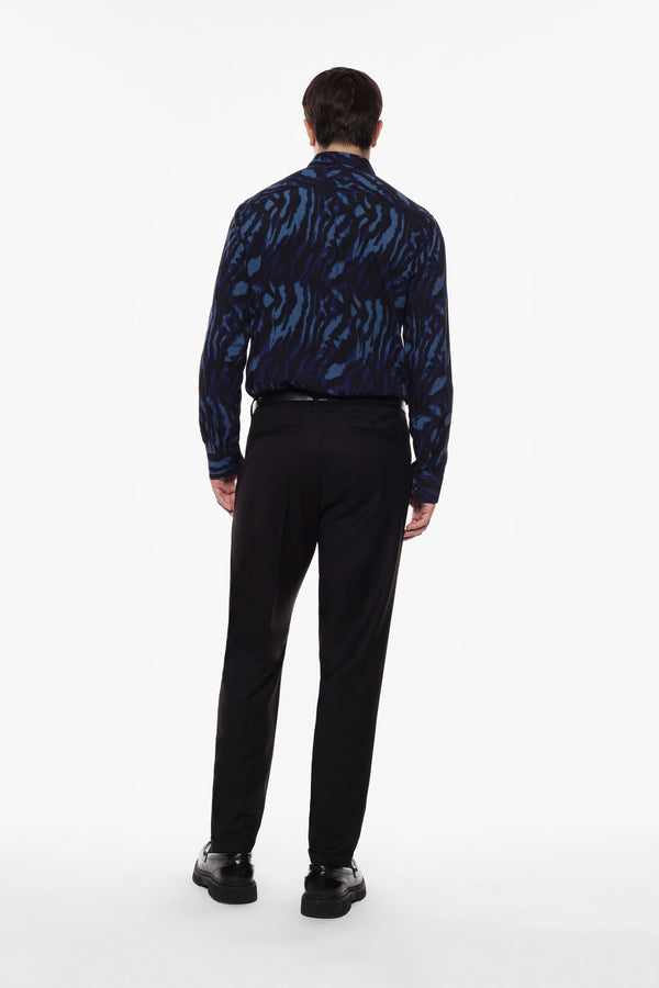 PANTALONI REGULAR FIT TINTA UNITA - IMPERIAL