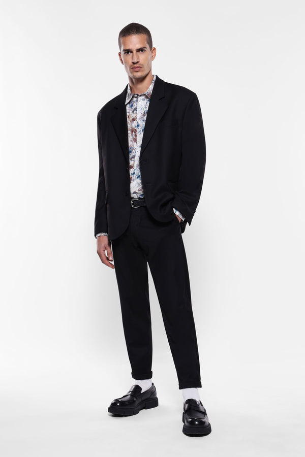PANTALONI CON RISVOLTO E TASCHE LATERALI - IMPERIAL