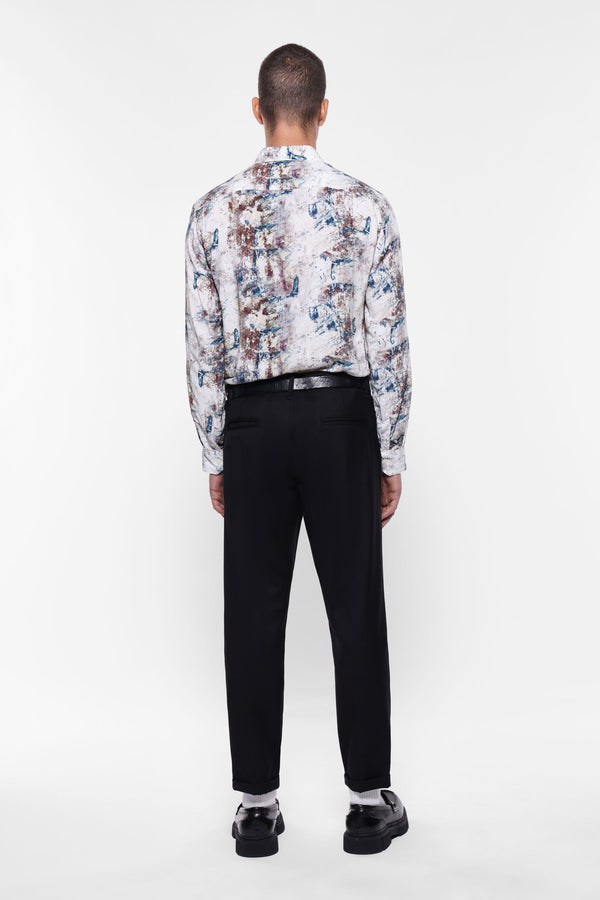 PANTALONI CON RISVOLTO E TASCHE LATERALI - IMPERIAL