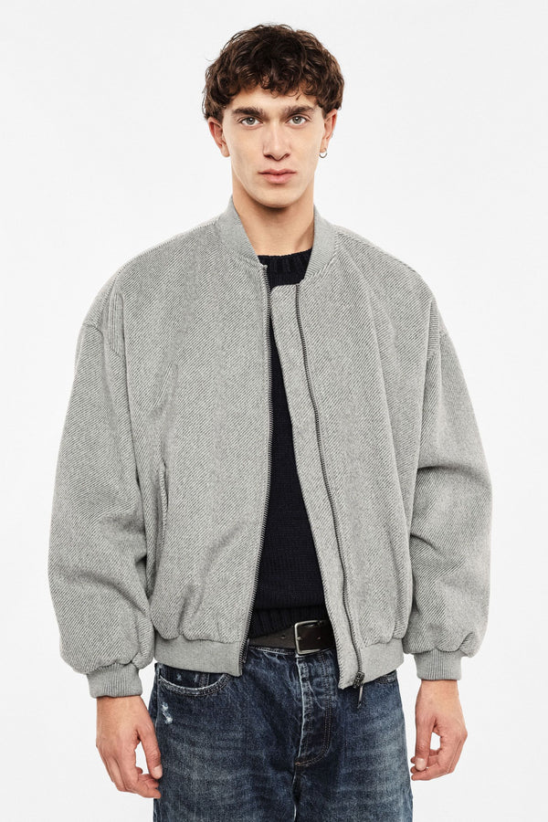 BOMBER CON ZIP - IMPERIAL