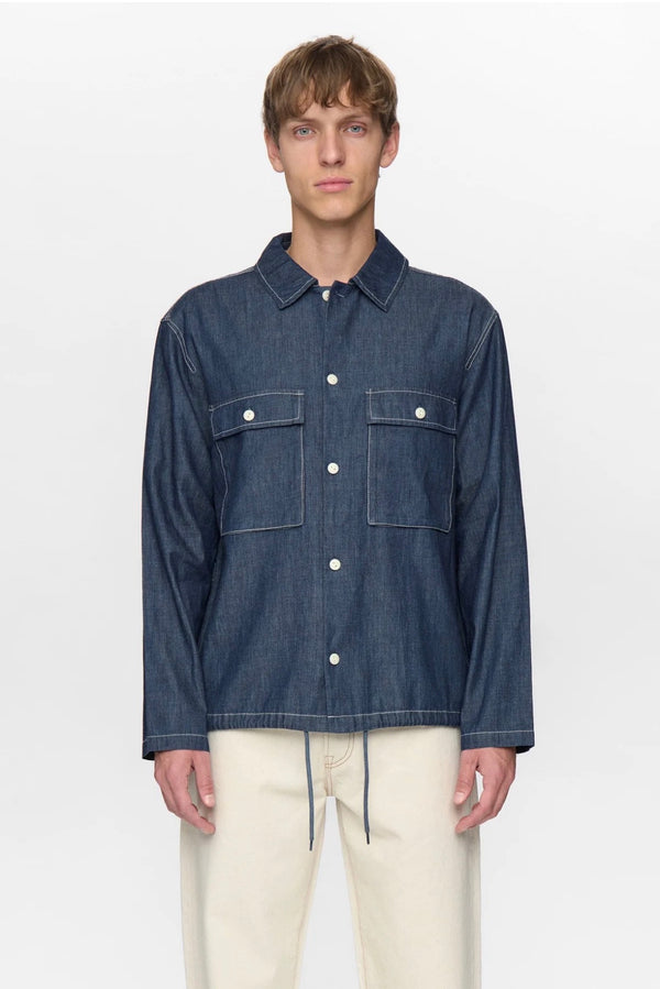 AKOTTO CHAMBRAY OVERSHIRT - ANERKJENDT
