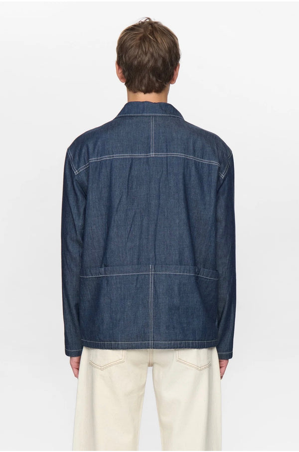 AKOTTO CHAMBRAY OVERSHIRT - ANERKJENDT