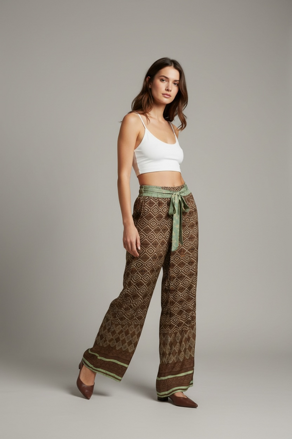 PANTALONE PALAZZO - WU'SIDE