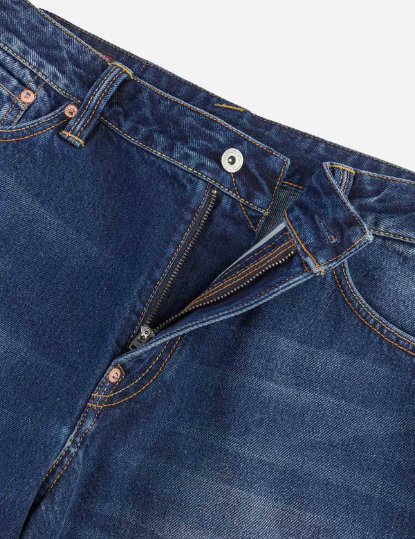 JEANS CON STAMPA DI GABBIANO A MANO - EVISU