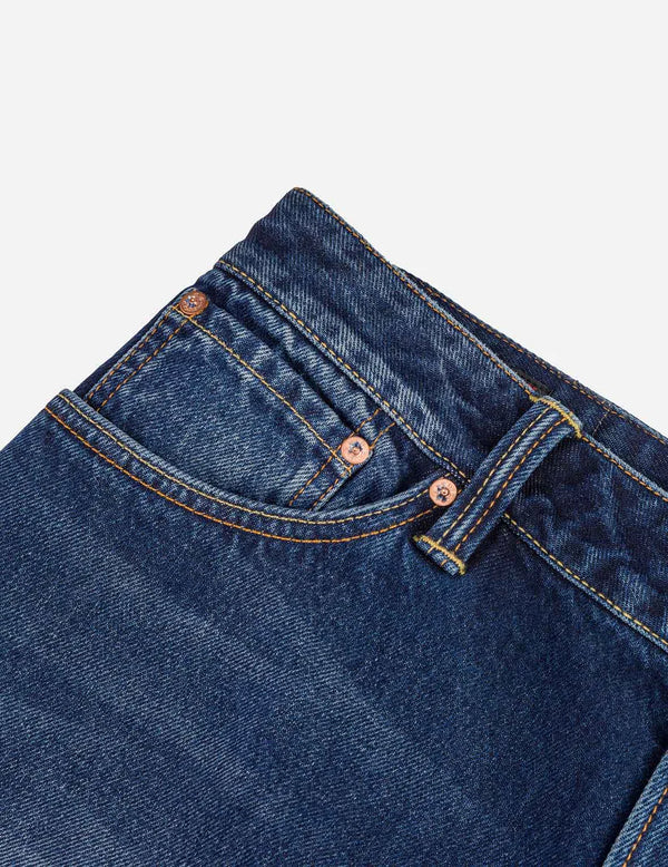 JEANS CON STAMPA DI GABBIANO A MANO - EVISU