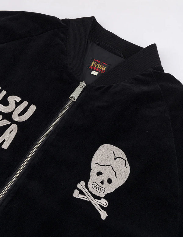 GIACCA IMBOTTITA IN VELLUTO VINTAGE - EVISU