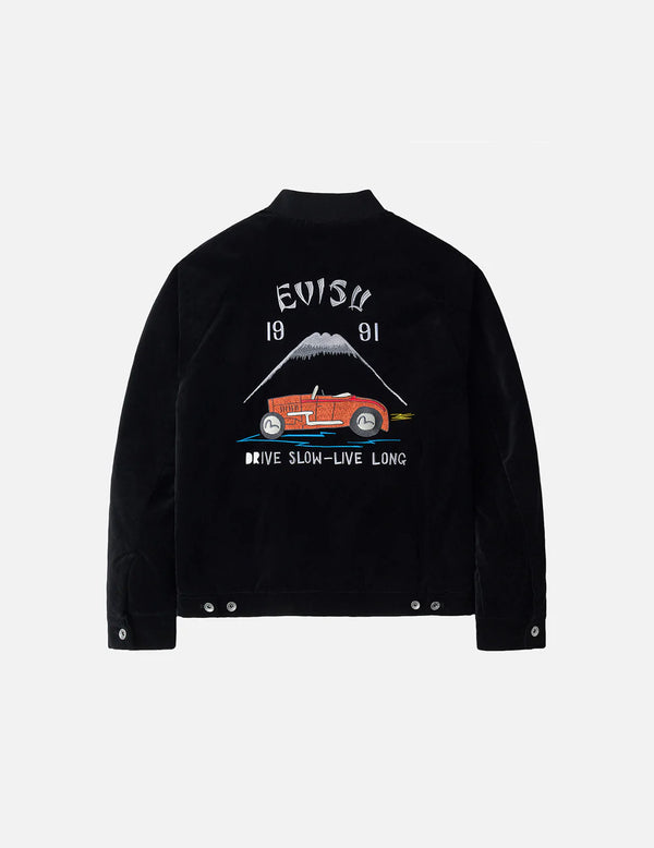 GIACCA IMBOTTITA IN VELLUTO VINTAGE - EVISU