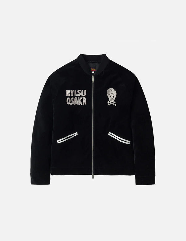 GIACCA IMBOTTITA IN VELLUTO VINTAGE - EVISU