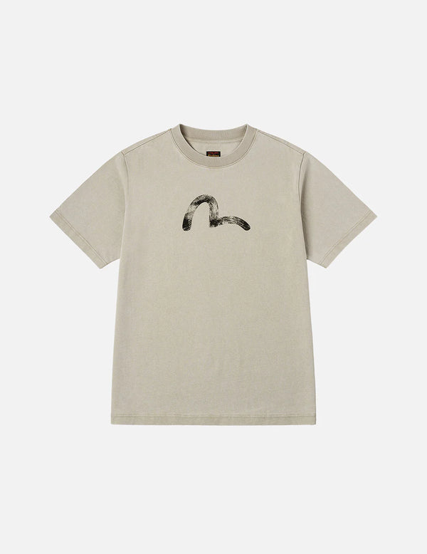 TSHIRT RELAX FIT STAMPA GABBIANO - EVISU