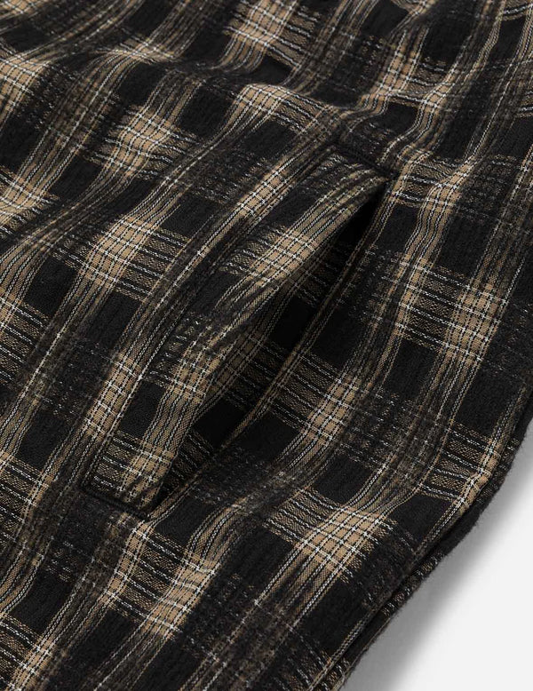 GIACCA A QUADRI CON RICAMO GABBIANO - EVISU