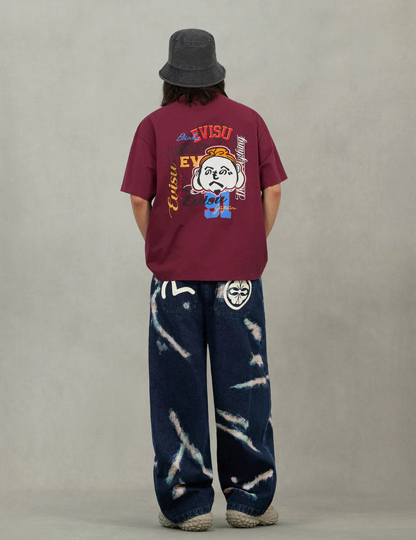 TSHIRT CON RICAMO DIVINITA' - EVISU