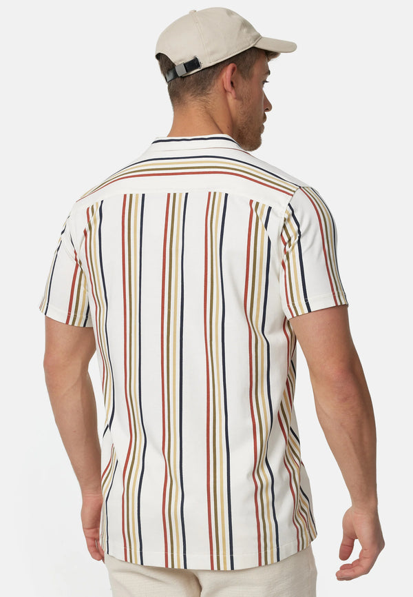 CAMICIA MANICA CORTA A RIGHE - INDICODE