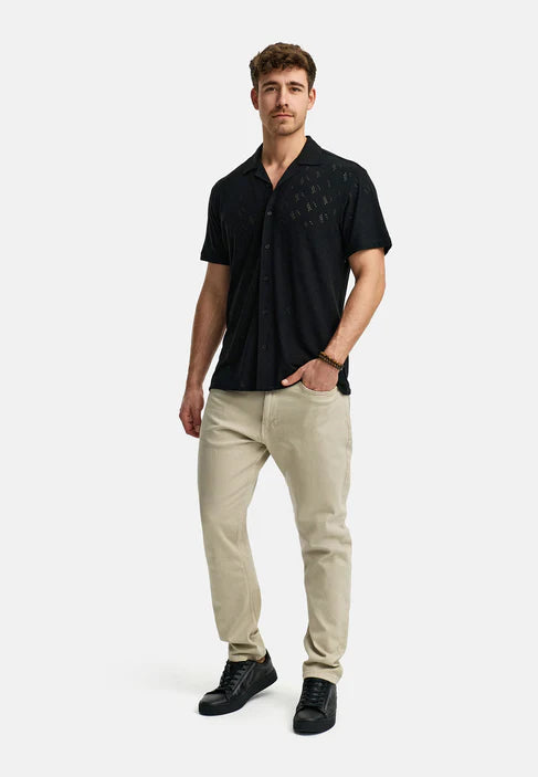 CAMICIA MANICA CORTA TRAFORATA - INDICODE