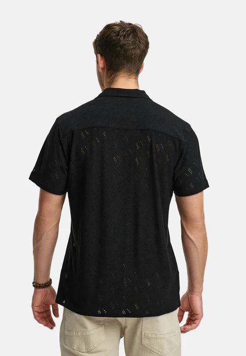 CAMICIA MANICA CORTA TRAFORATA - INDICODE
