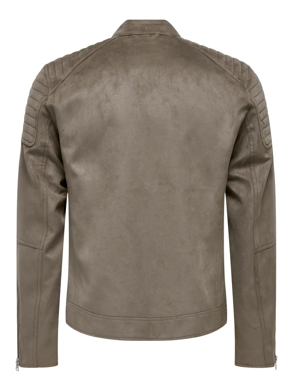 BIKER IN SUEDE - ONLY&SONS