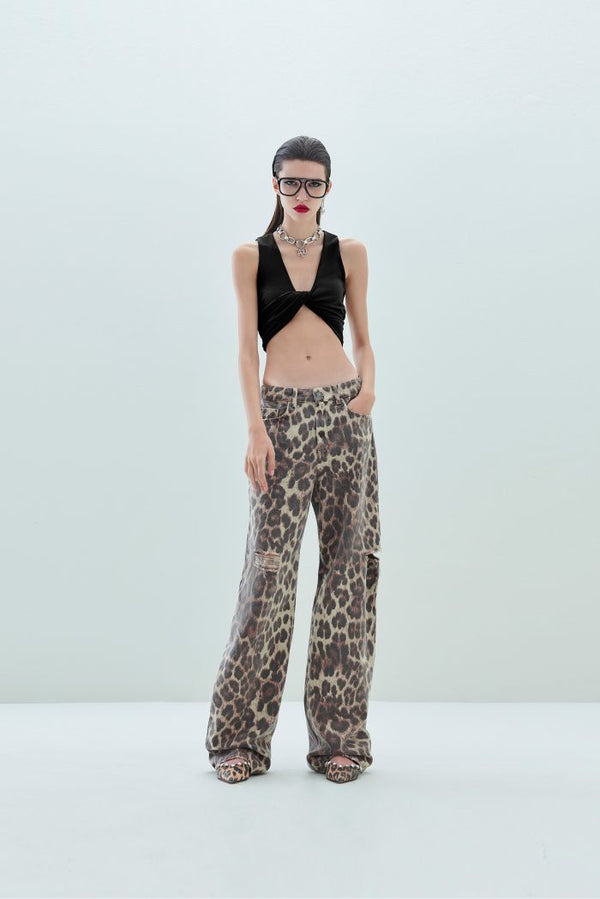 PANTALONE LEOPARD FRIDA - ANIYE BY