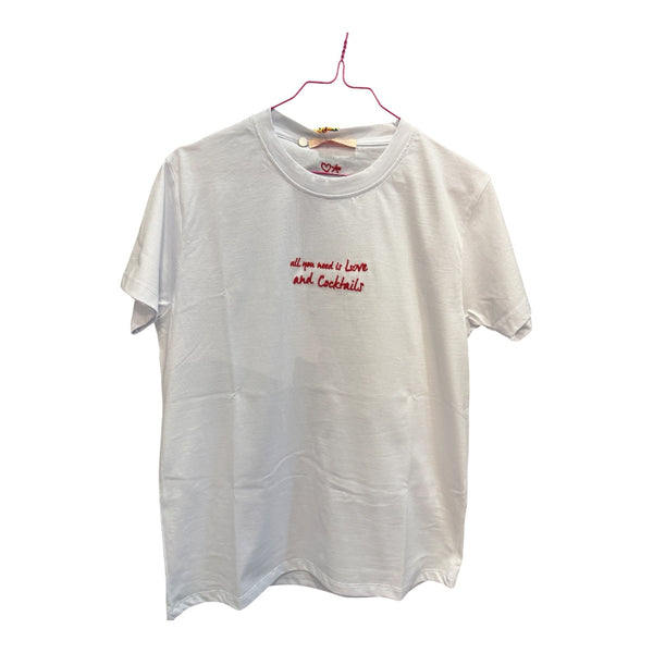 T-SHIRT SUPERCULTURE - ALL YOU NEED IS LOVE AND COCKTAILS