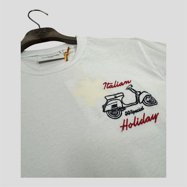 T-SHIRT SUPERCULTURE - ITALIAN HOLIDAY