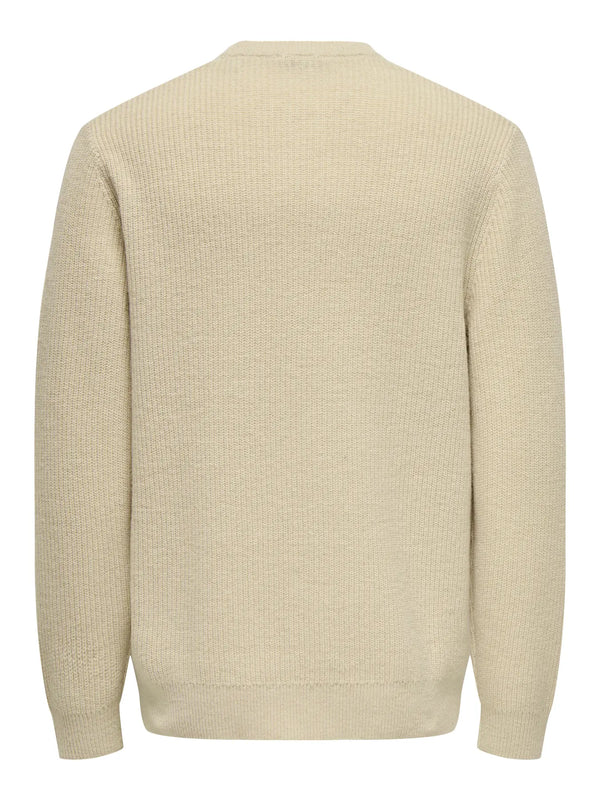 MAGLIA IN LANA MERINO - ONLY&SONS