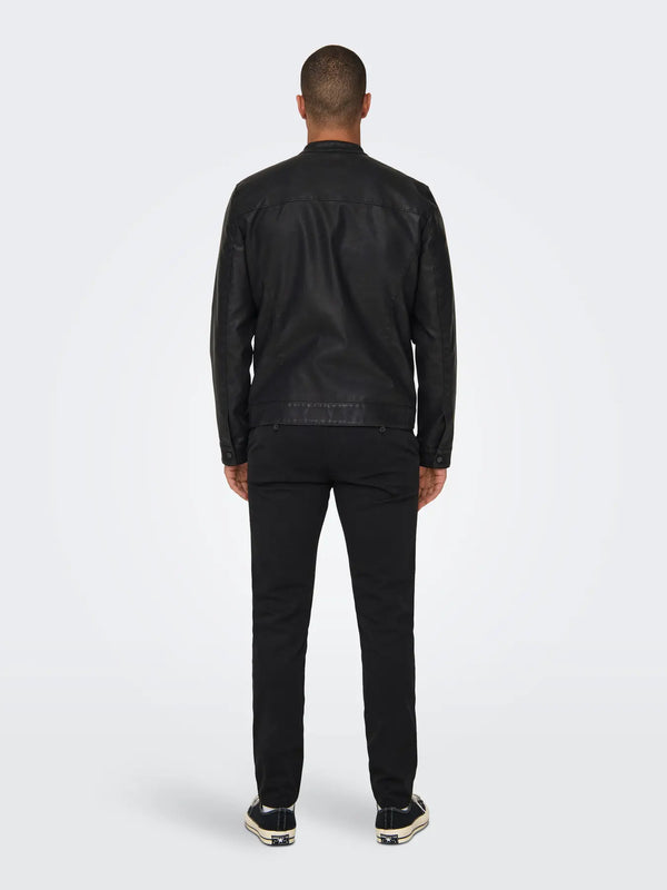 BIKER ECOPELLE - ONLY&SONS