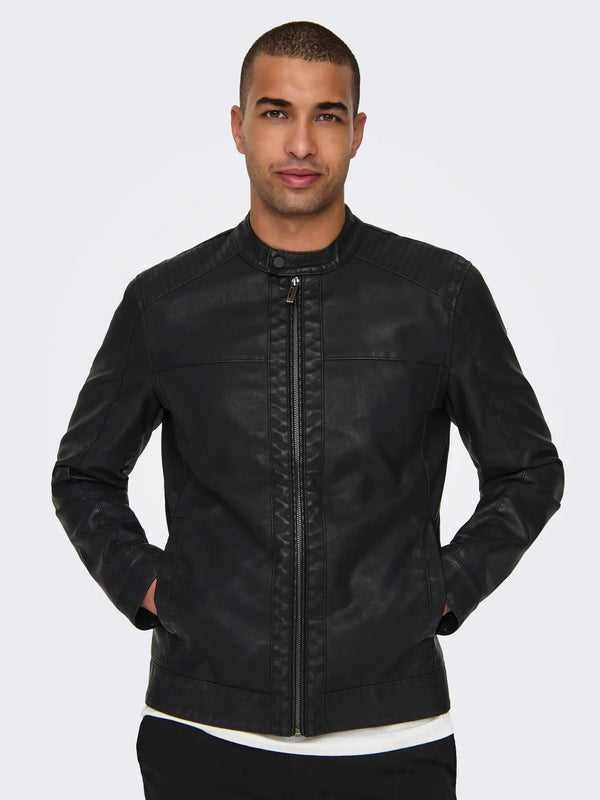 BIKER ECOPELLE - ONLY&SONS