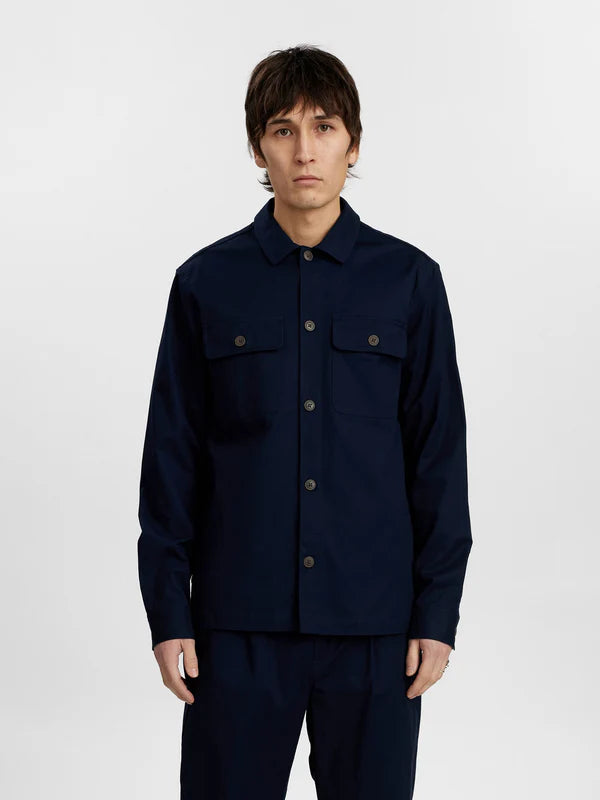 OVERSHIRT IN COTONE AKOSCAR - ANERKJENDT