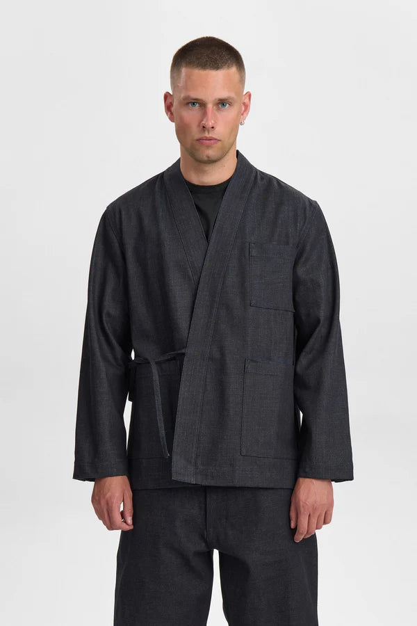 KIMONO IN DENIM AKJESPER - ANERKJENDT