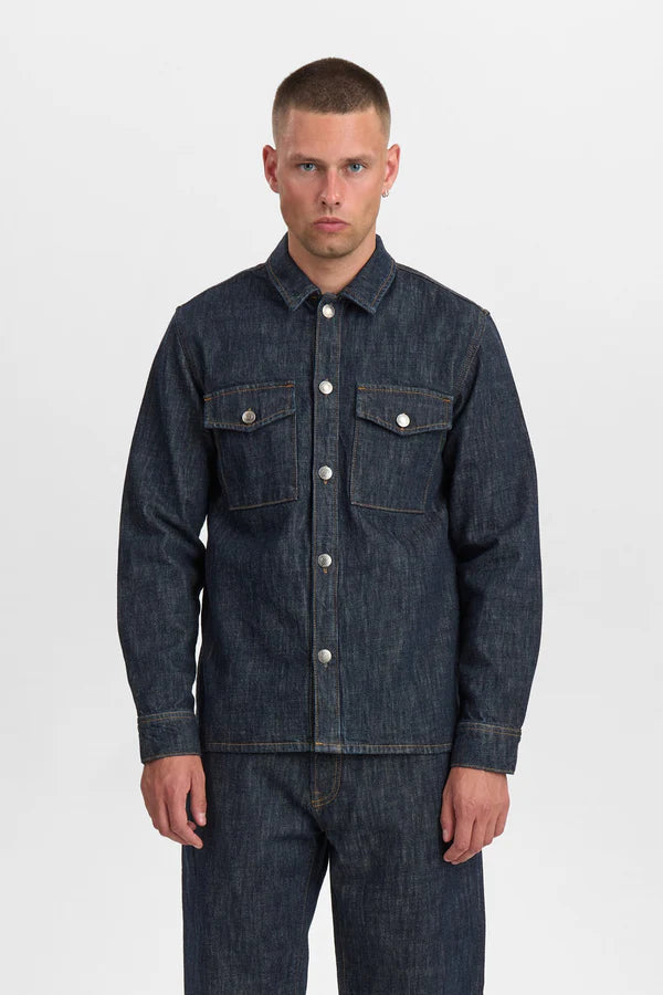 CAMICIA IN DENIM AKOSCAR - ANERKJEND