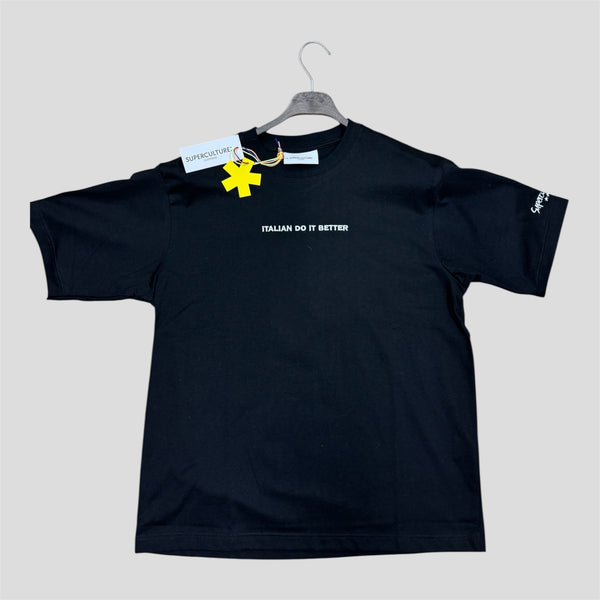 T-SHIRT SUPERCULTURE - ITALIAN DO IT BETTER