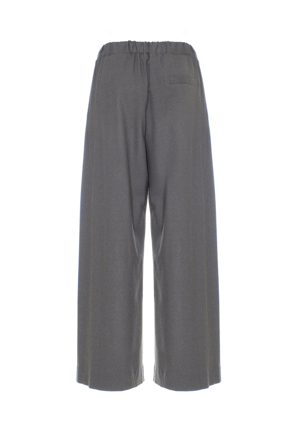 PANTALONI AMPI CON COULISSE MÉLANGE - SO ALLURE