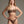 Carica l'immagine nel visualizzatore di Gallery, BIKINI BRALETTE STAMPA LEOPARD CON DETTAGLIO GIOIELLO - COTAZUR
